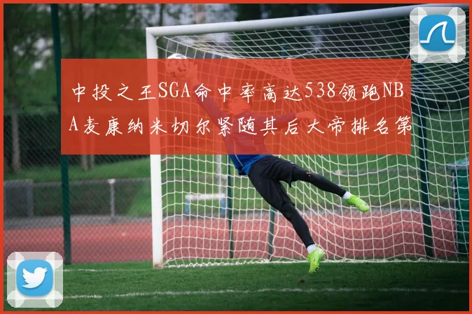中投之王SGA命中率高达538领跑NBA麦康纳米切尔紧随其后大帝排名第七