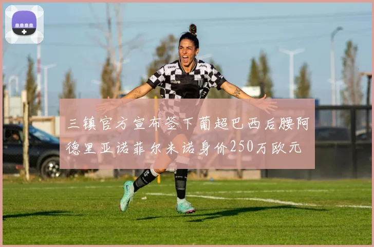 三镇官方宣布签下葡超巴西后腰阿德里亚诺菲尔米诺身价250万欧元